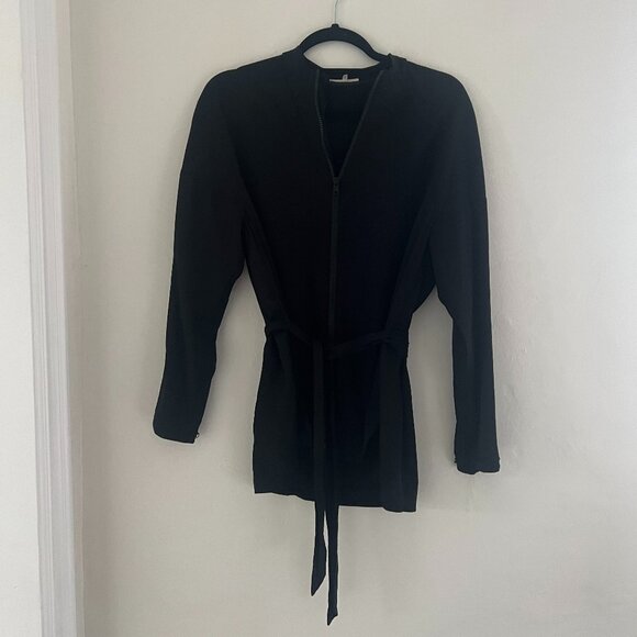 Fillippa K Soft Sport Lululemon Alo Black Jacket - Picture 1 of 6